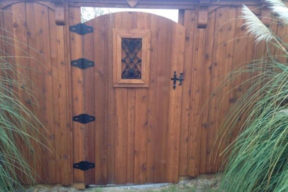 custom wood fence plano