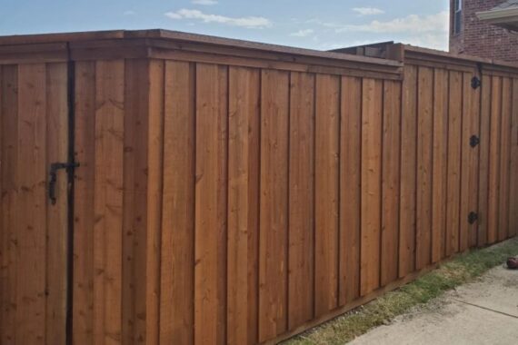 custom wood fence plano tx
