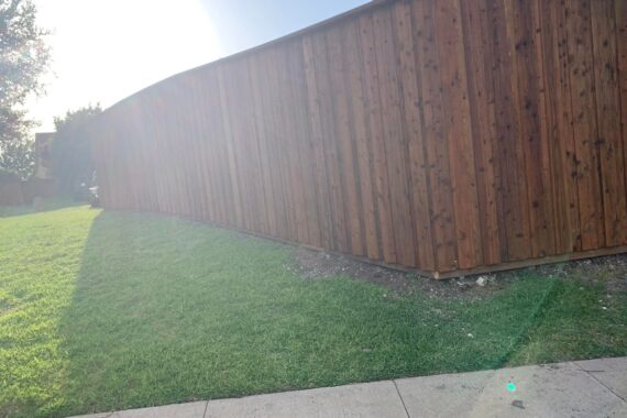 residential fence work in dallas tx