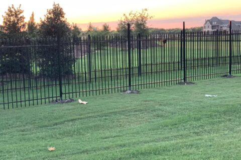wrought iron fence work plano texas
